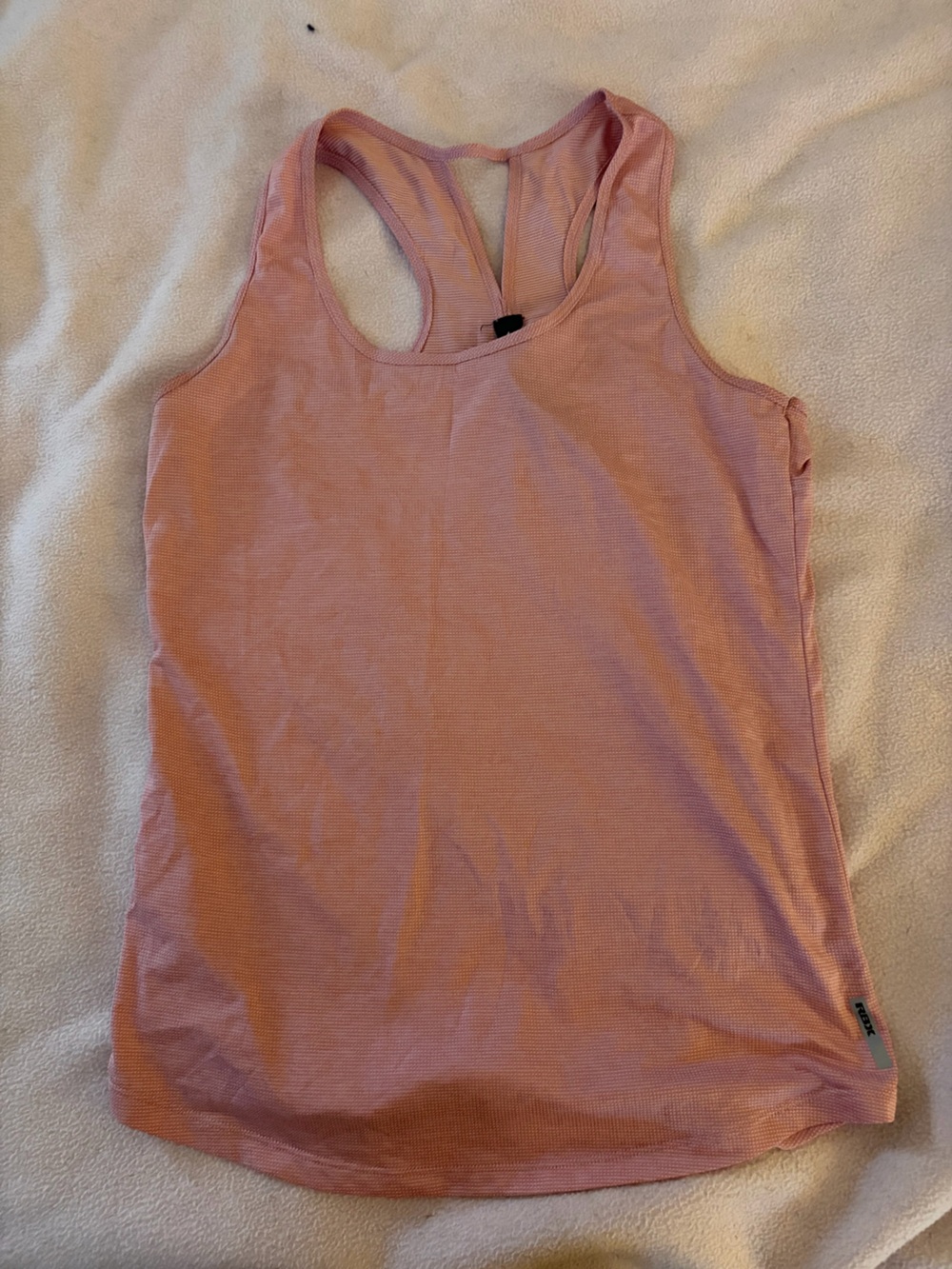 RBX Ribbed Tank Top - Dusty Pink